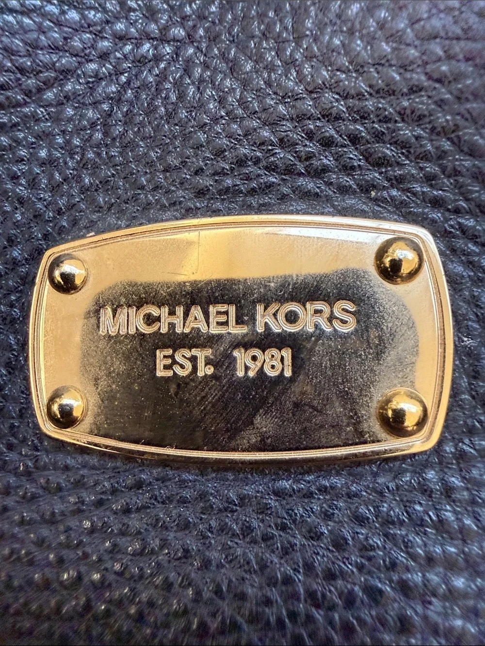 Michael Michael Kors Bags Black Bedford Belted Leather Satchel Medium
